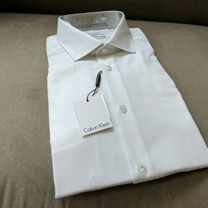 Calvin Klein White Button Down